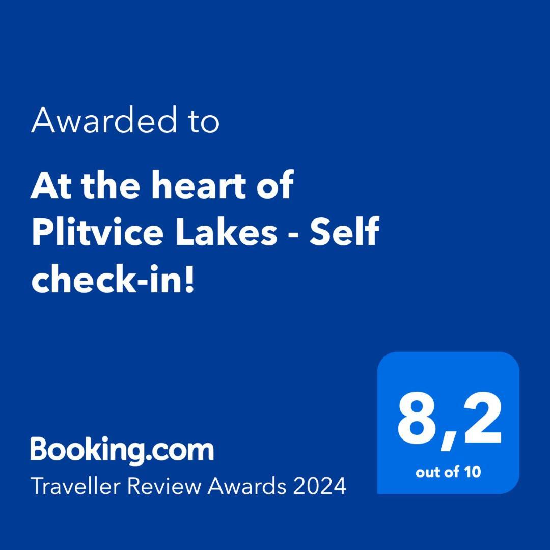 דירות Plitvička Jezera At The Heart Of Plitvice Lakes - Self Check-In! מראה חיצוני תמונה